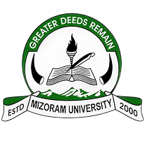 Mizoram University logo