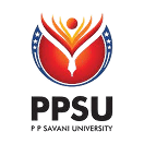 P P Savani University logo